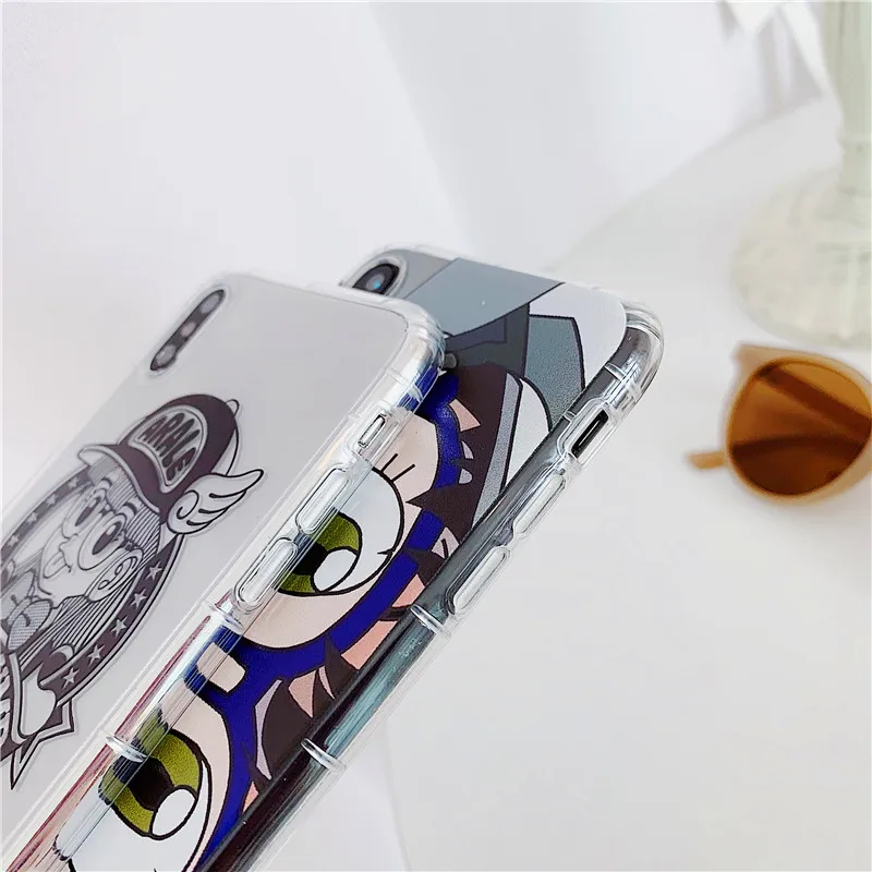 Dragon Ball DragonBall z Soft TPU Phone Cases For iPhone 6 6s 7 8 X XS max XR Case Arale Transparent Silicone Back Cover |
