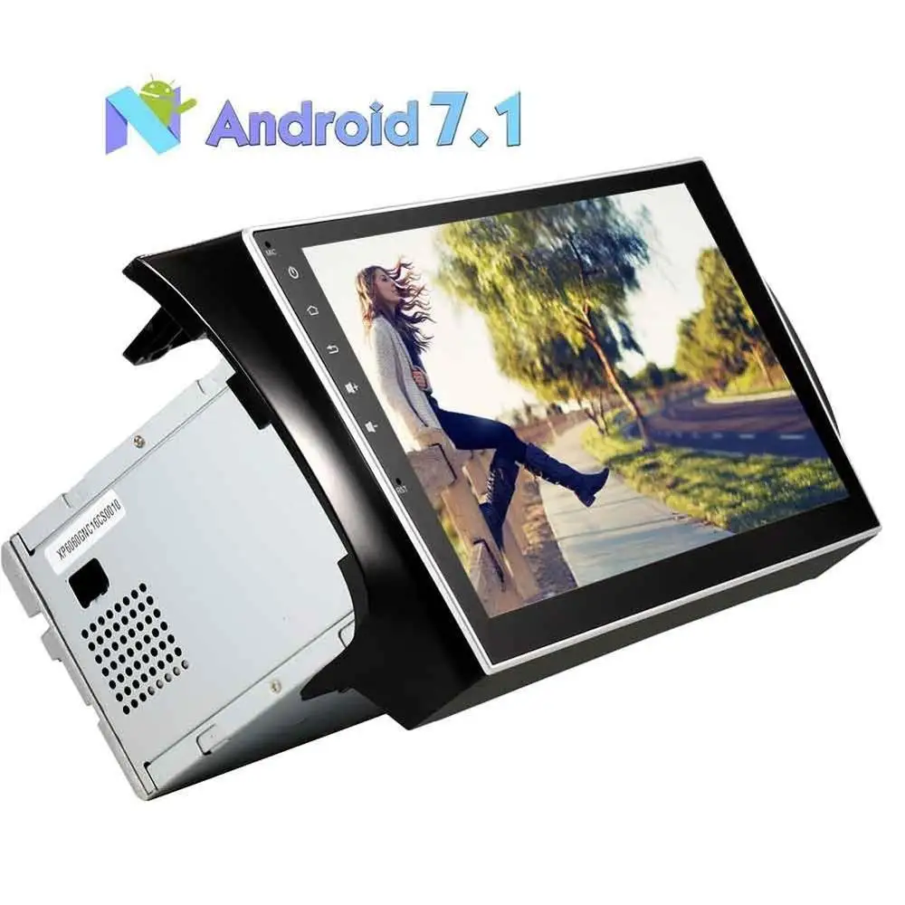 10 1 &quotAndroid 7 стерео головное устройство 2 Din Автомобильный gps Bluetooth Радио Аудио для