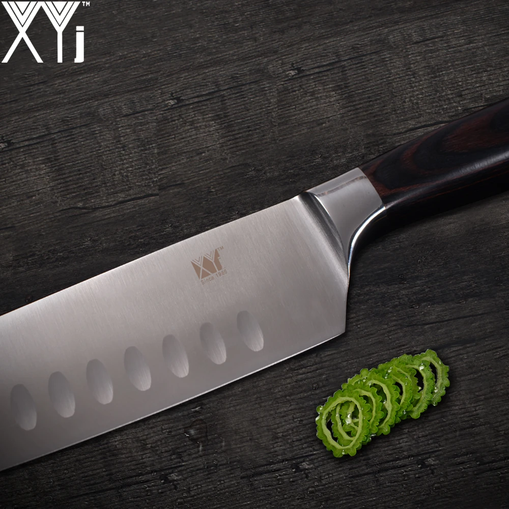 XYj фирменный одиночный кухонный нож инструменты для готовки хорошее качество
