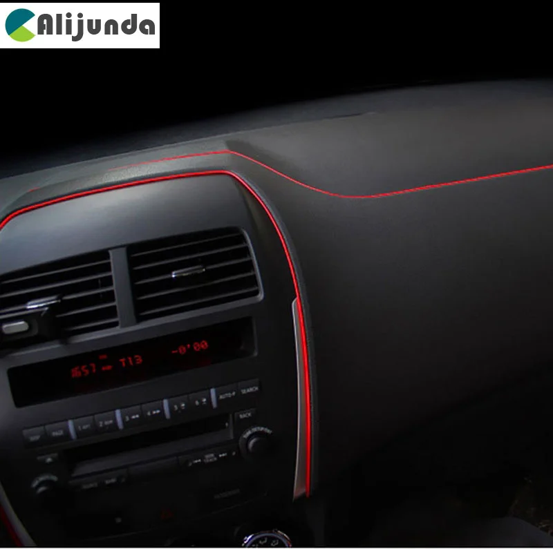 5 м Внутренняя декоративная полоска для Toyota Camry Corolla RAV4 Yaris Highlander/Land Cruiser/PRADO Vios Vitz/ |