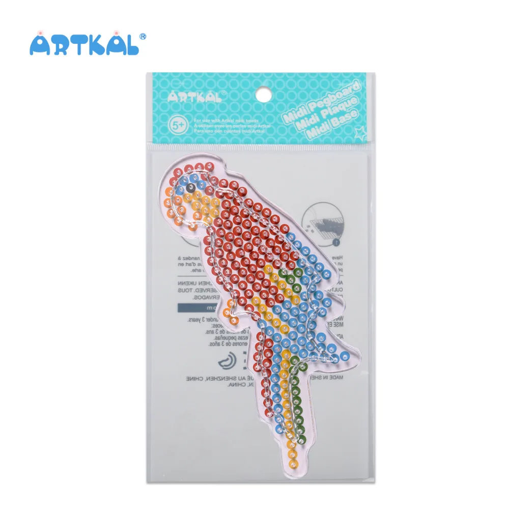 Бесплатная доставка BP12 шаблоны для пегборда в виде попугаев бусин hama бусины