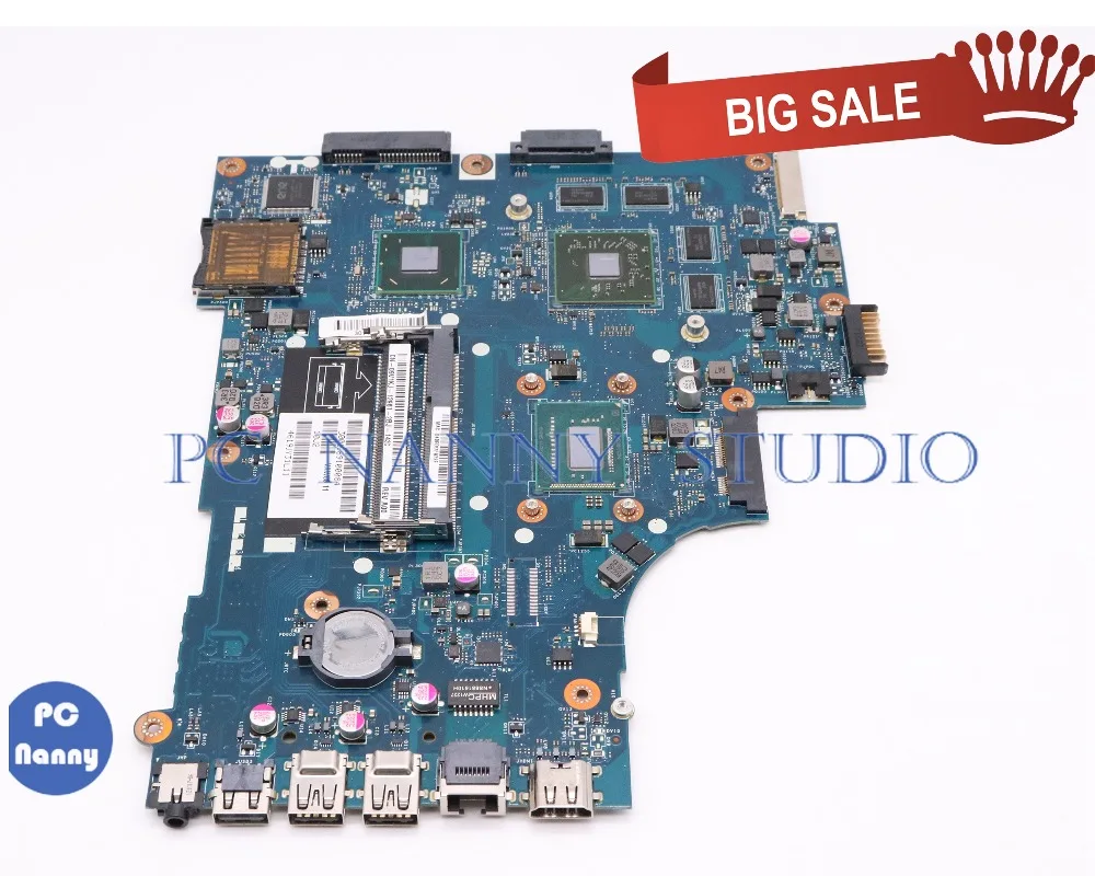 PCNANNY 0K9PG1 K9PG1 VAW01 LA-9101P для Dell Inspiron 3521 5521 материнская плата ноутбука SR0XF I3-3227U HD 8730M