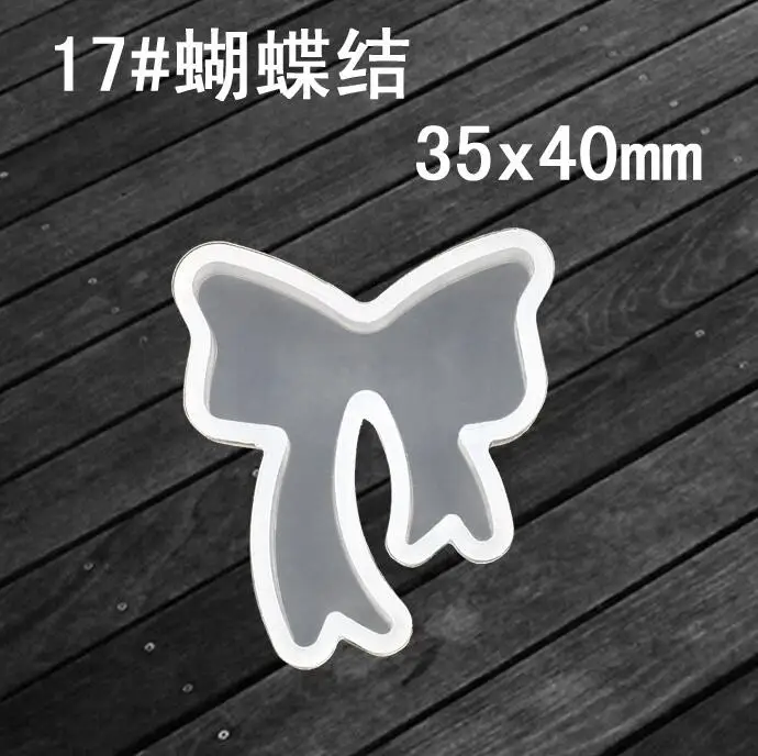 bowknot XCDIY силиконовая форма для ювелирных изделий Подвеска милые животные кошка кролик олень лошадь Смола Силиконовая Форма Ремесло Ювелирные изделия Кулон DIY - Цвет: bowknot