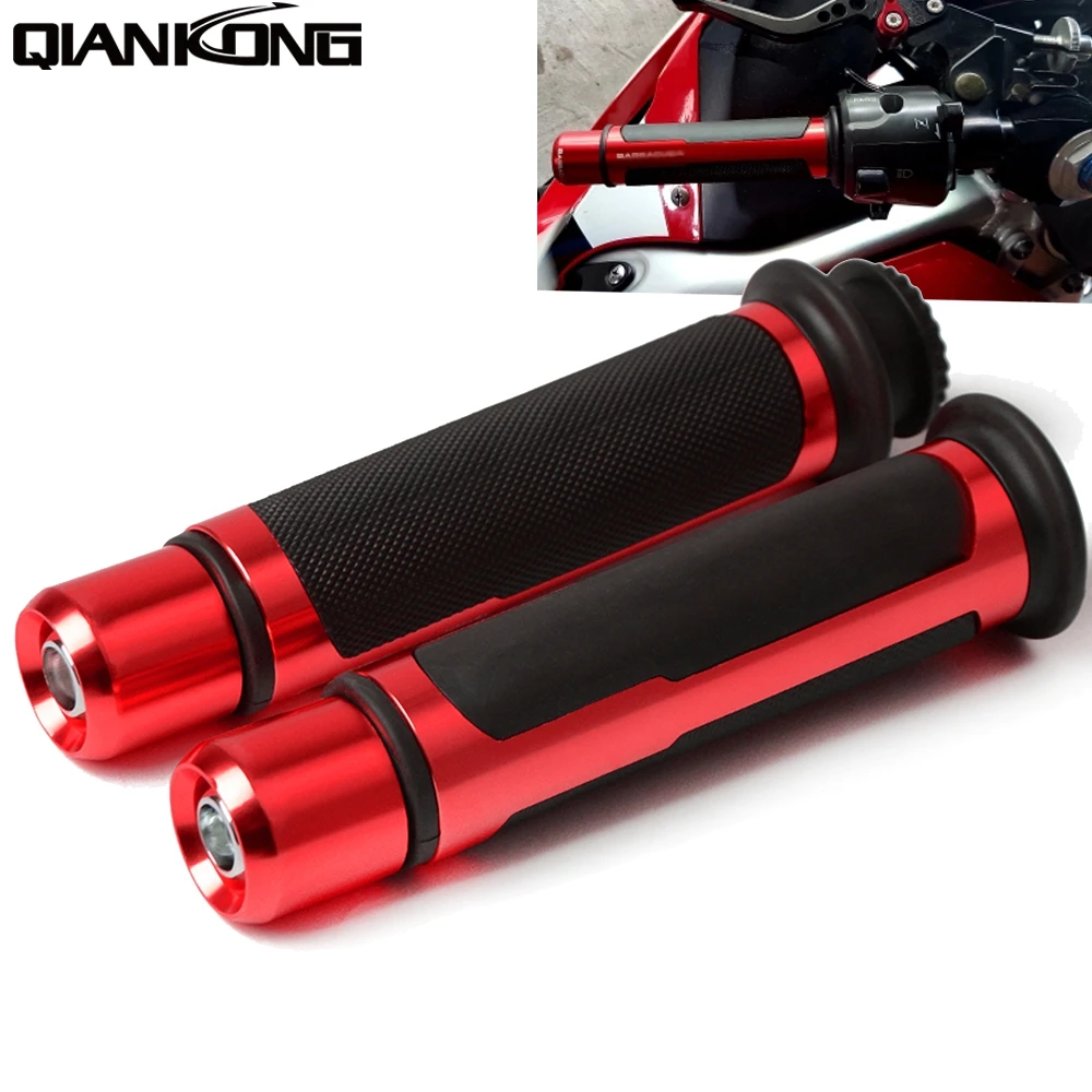 С логотипом руль для DUCATI 1199 1098 999 996 848 796 696 695 MV Agusta Brutale 989R 920 990 1078rr 1090|grip handlebar|grips for