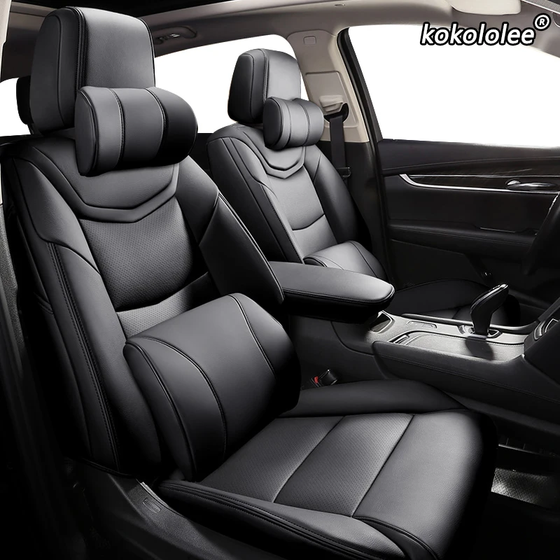 Кожаный чехол на сиденье автомобиля kokololee заказ для JEEP Compass Wrangler Patriot Cherokee Grand Commander