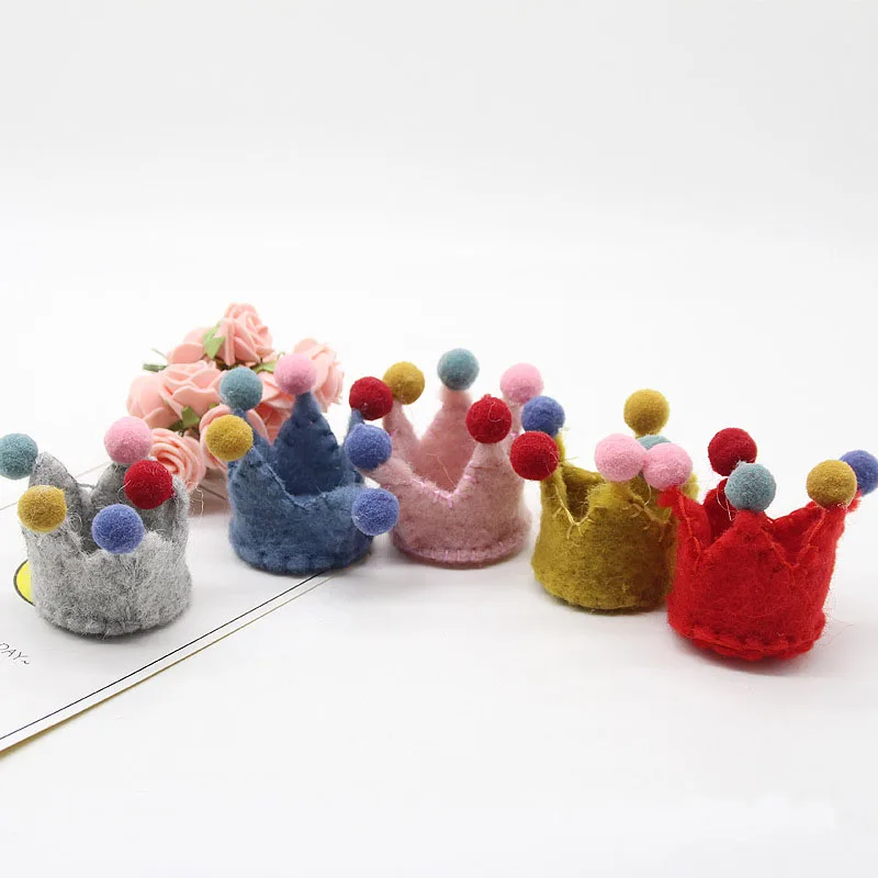 4 шт./лот шерстяные войлочные куклы ручной работы DIY Ювелирные изделия 3D Kawaii