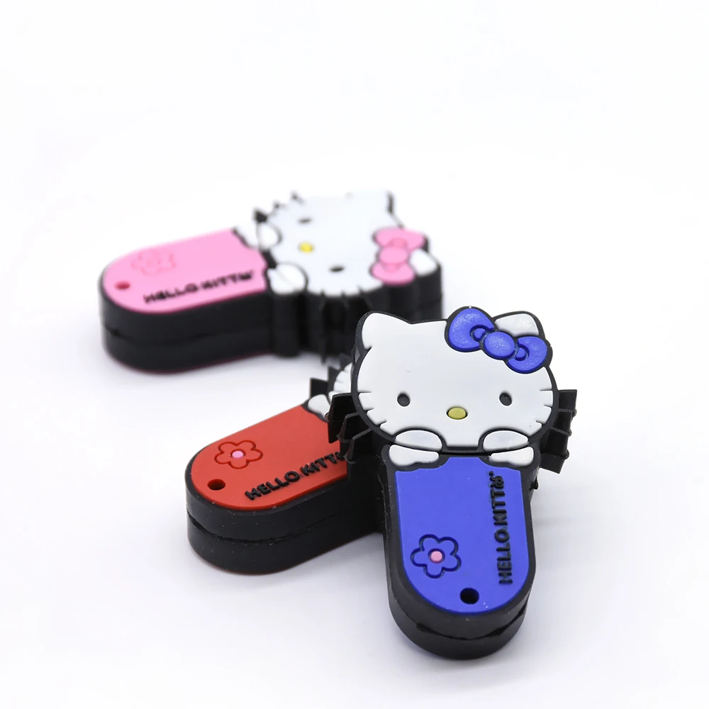 Рисунок hello kitty pendrive симпатичный usb флэш накопитель 4 gb/8 gb/16 gb/32 gb/64 gb девушка U диск