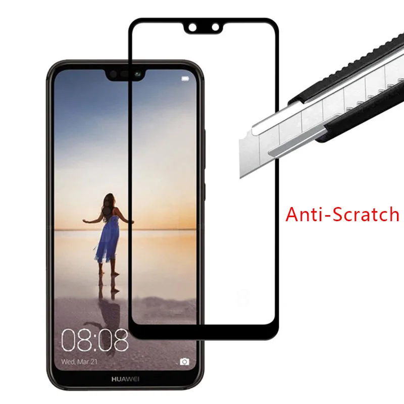 Чехол для P20 Lite P 20 Pro Light полное покрытие закаленное стекло Huawei Honor P20lite P20pro