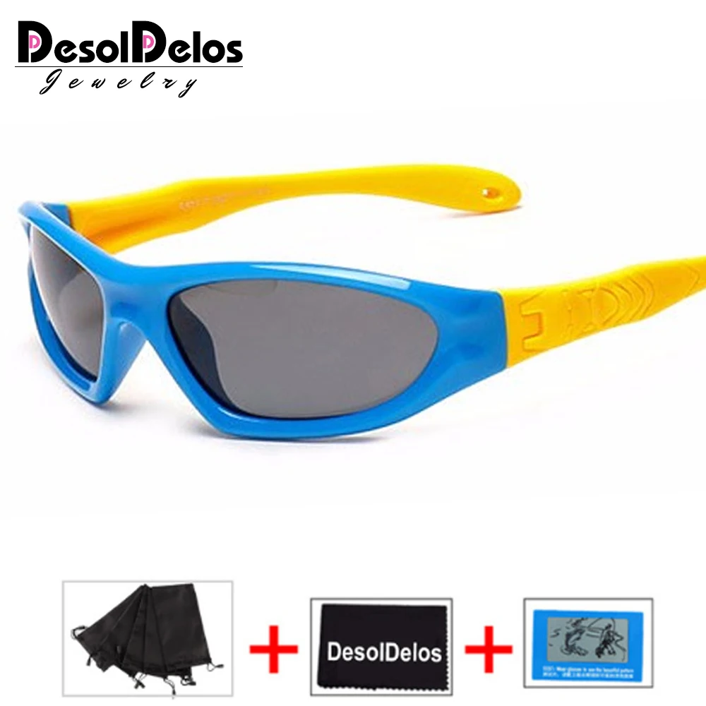 

DD Kids Baby Safety Polarized Sunglasses TAC Child Sun Glasses Girl Boys Outdoor Goggles Polaroid Sunglass Infant UV400