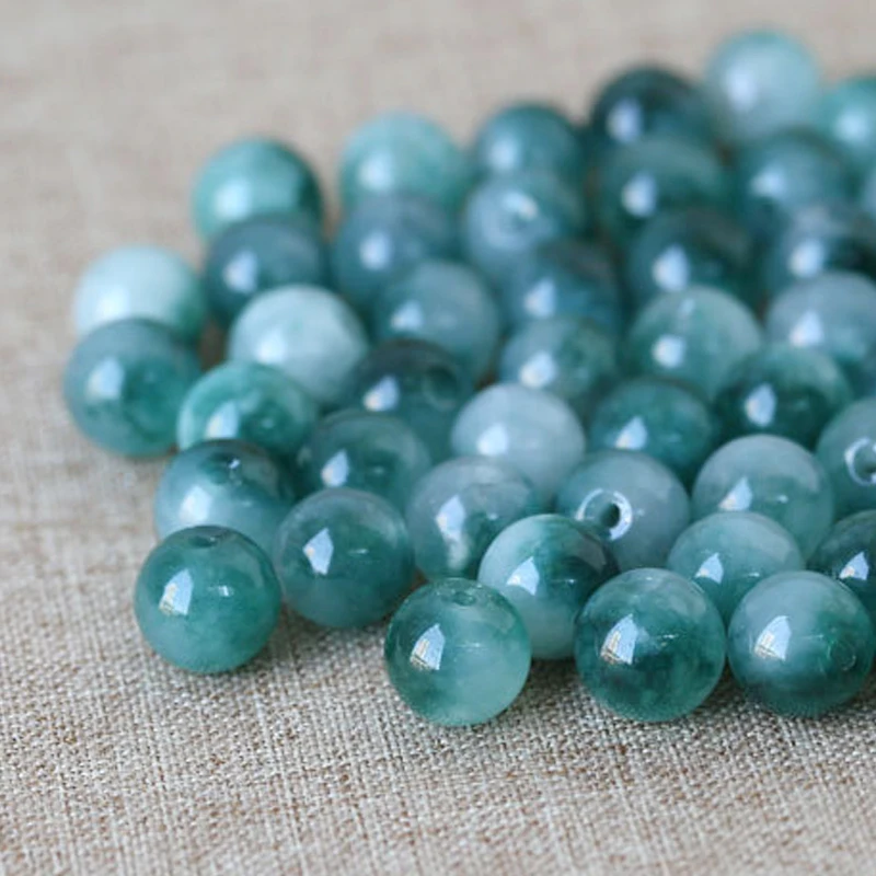 Стеклянные бусы 8 мм амулеты из натурального бисера для рукоделия аксессуары 20