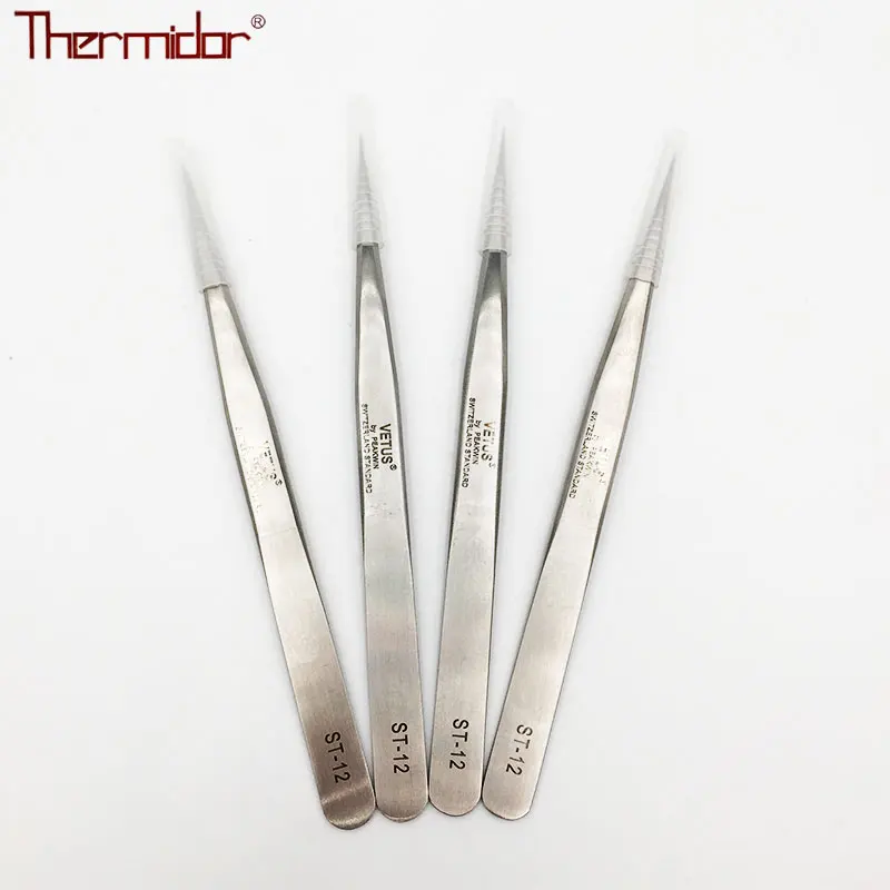 Новинка пинцет для наращивания ресниц Thermidor из нержавеющей стали инструменты