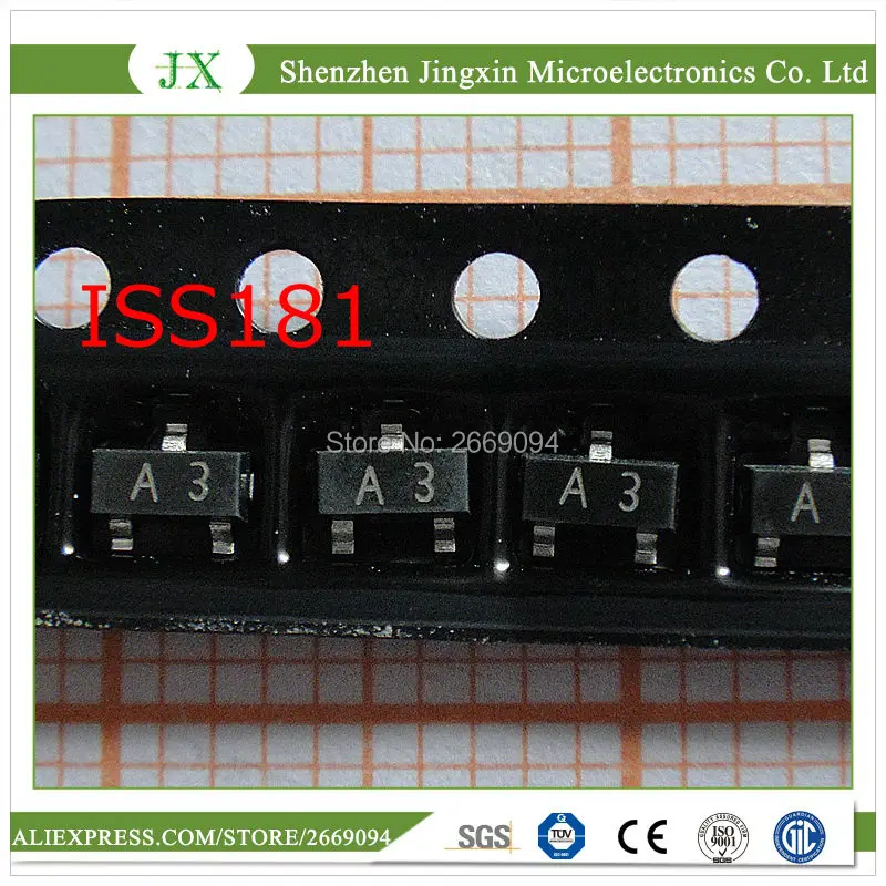 500 шт. новый SMD коммутационный диод 1SS181 ISS181 A3 SOT23 оригинальный|diode|diode smd |