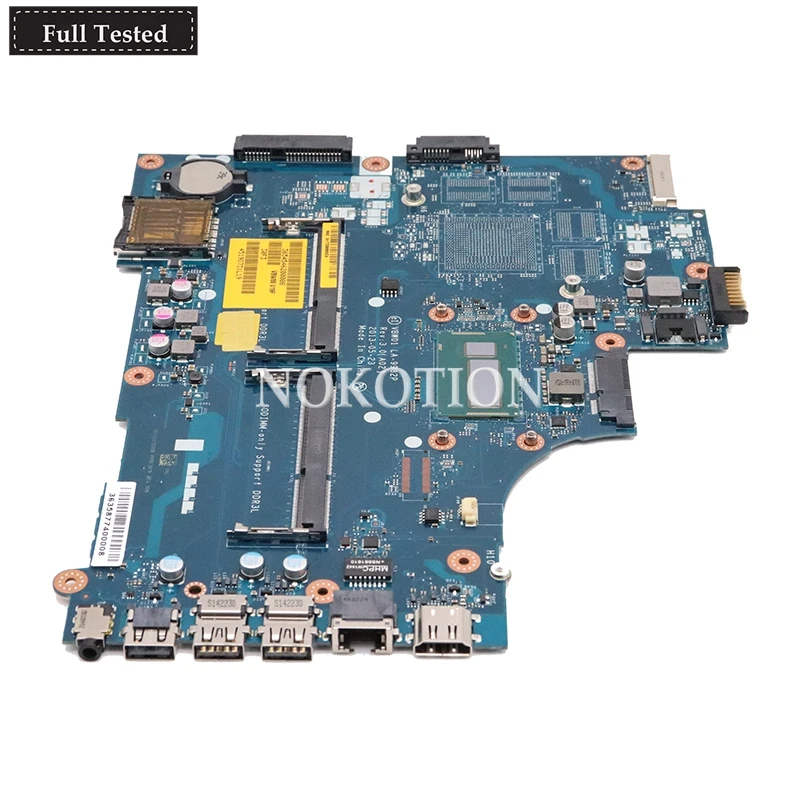 Материнская плата NOKOTION для ноутбука DELL inspirion 15R 3537 5537 материнская ЦП I5-4200U 000GCY VBW01 |