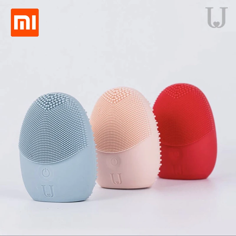 Новейшая Xiaomi JORDAN & JUDY Очистка лица Мини электрическая Массажная щетка стиральная