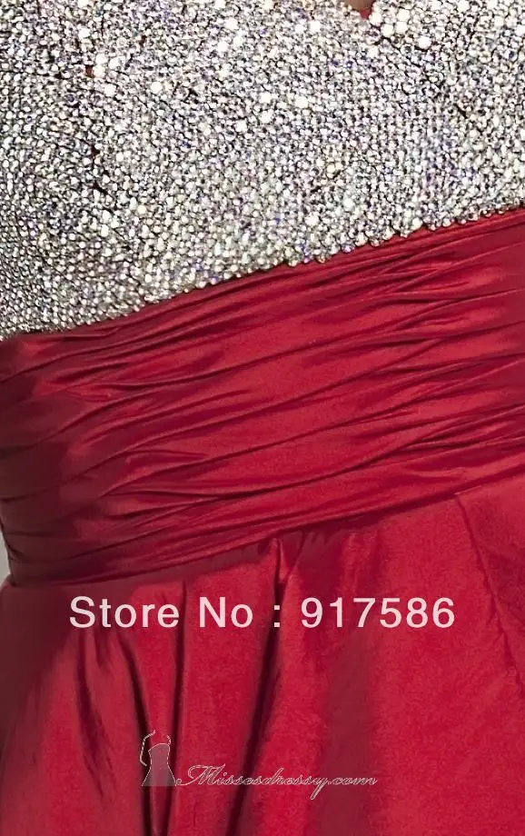 New hot sell fashion sexy sheath crystal satin prom dress | Свадьбы и торжества