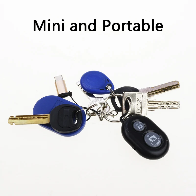 Universal Bluetooth Wireless Remote Controller Shutter Camera Phone Monopod Selfie Stick Mini Portable Control for | Электроника