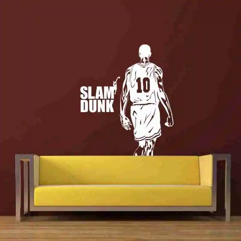 SLAM DUNK Наклейка на стену Виниловая наклейка s Декор домашнее декоративное