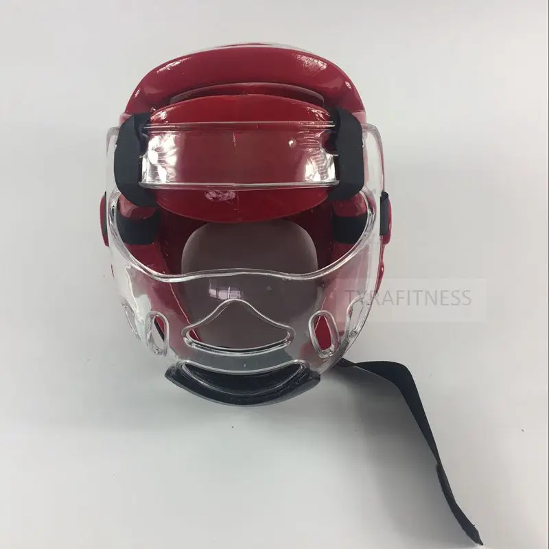 Отсоединяемая маска для шлема каратэ тхэквондо Защита лица прозрачная клетка
