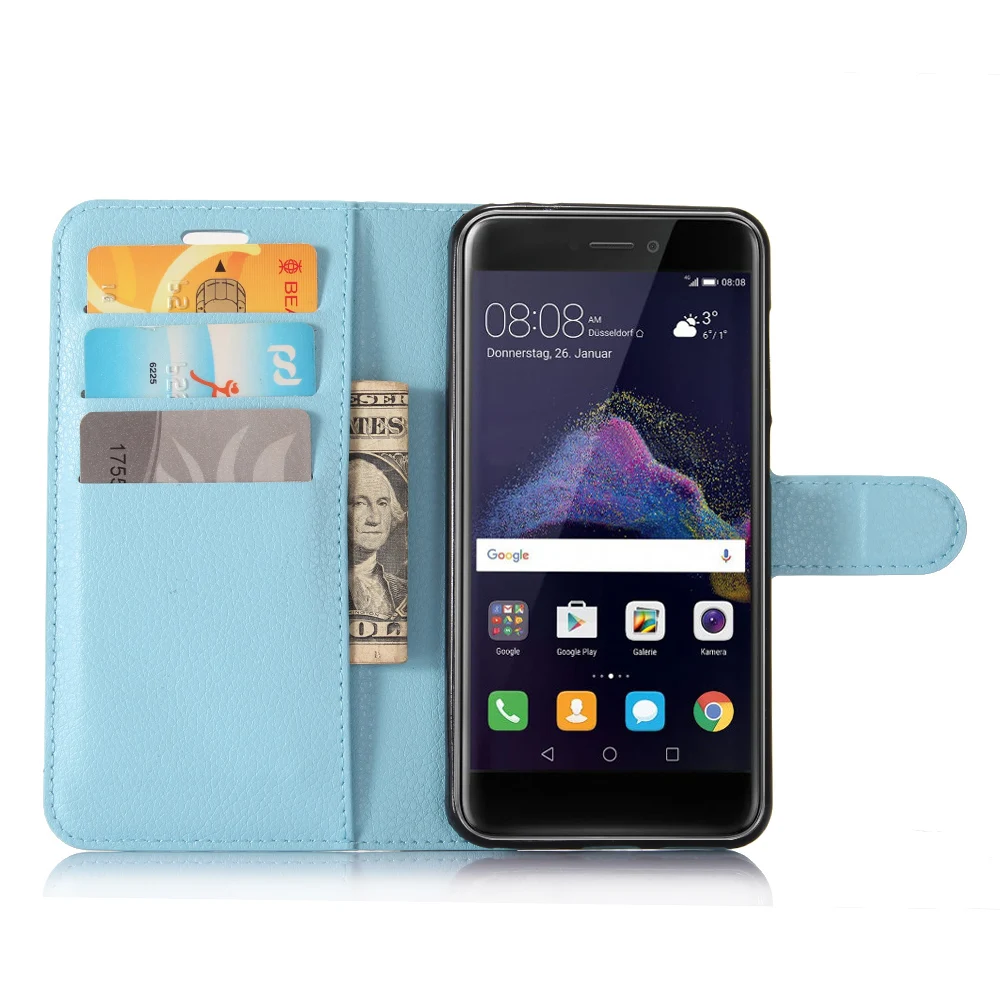 New Phone Case For Huawei P8 Lite 2017/P9 Lite/Honor 8 lite Smart Cell PU Leather Cover | Мобильные телефоны и аксессуары