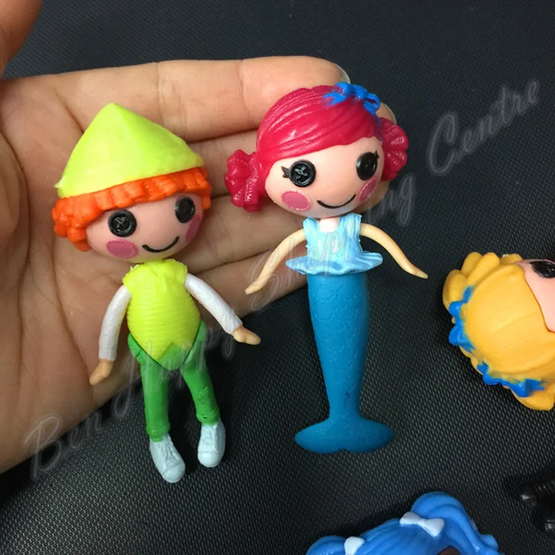 8 шт./компл. мини куклы Lalaloopsy на пуговицах подарок день рождения для детей игровой