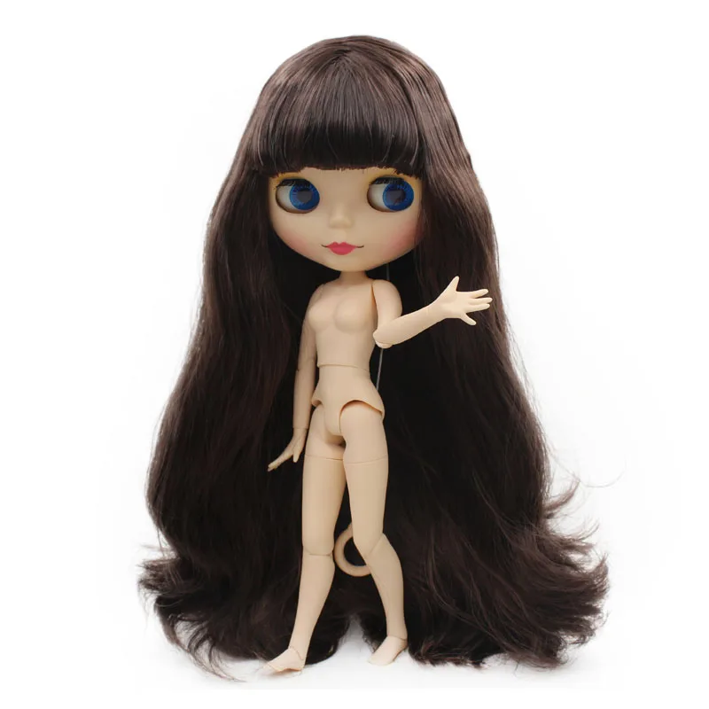NO.6 Заводская кукла Neo Blyth, матовое лицо, 1/6 BJD, шарнирная кукла Blyth, куклы для девочек, игрушки для новорожденных детей 5 - Цвет: NO.6