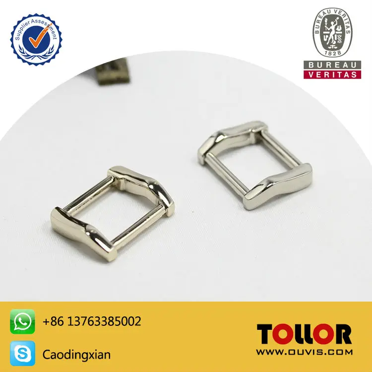 

High Quality Bag Parts Metal Square Buckle For Handbag Die-casting Zinc Alloy DIY Ring Hardware Luggage Travel Accessories
