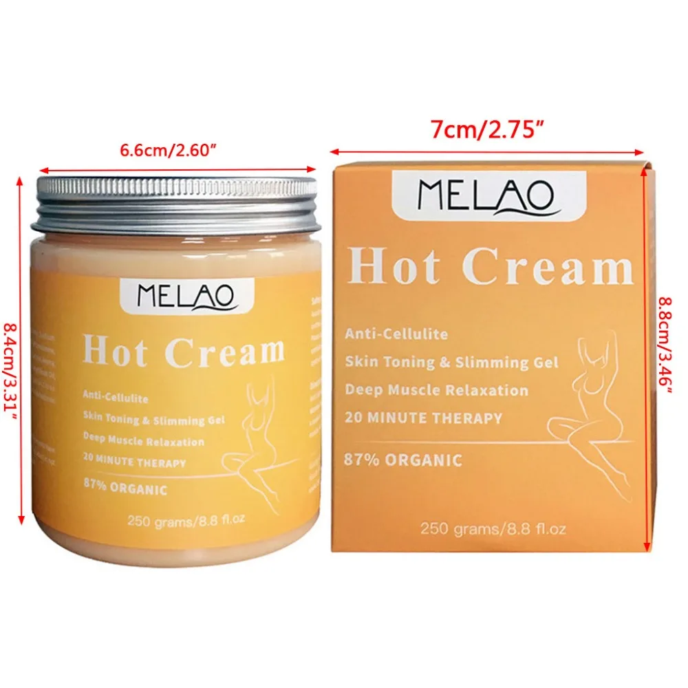 

Anti Cellulite Hot Cream Body Slimming Muscle Relaxation Massage Weight Loss New