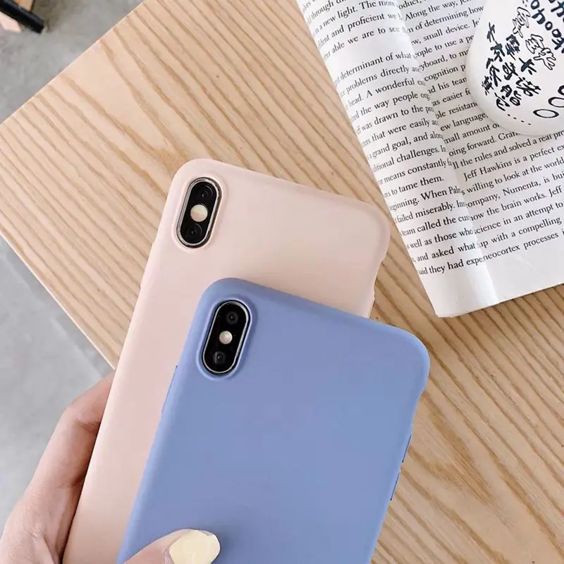 Роскошный мягкий силиконовый чехол для iPhone XS Max X XR 6 S 7 8 Plus противоударный ультра