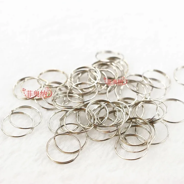 10000 шт 12 мм разъемные кольца соединители металлическая люстра лампа соединитель