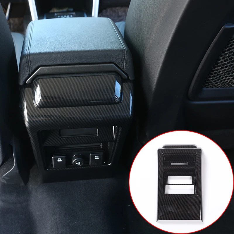 

For Land Rover Discovery Sport 2015-2018 Rear Seat Air Conditioning Vent Frame Cover Trim ABS Car Interior Accessories