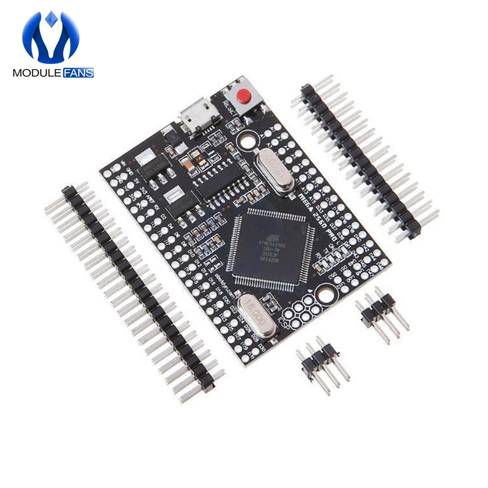 MEGA 2560 PRO встроенный CH340G/ATMEGA2560-16AU чип с штыревыми наконечниками совместимый для Arduino Mega2560
