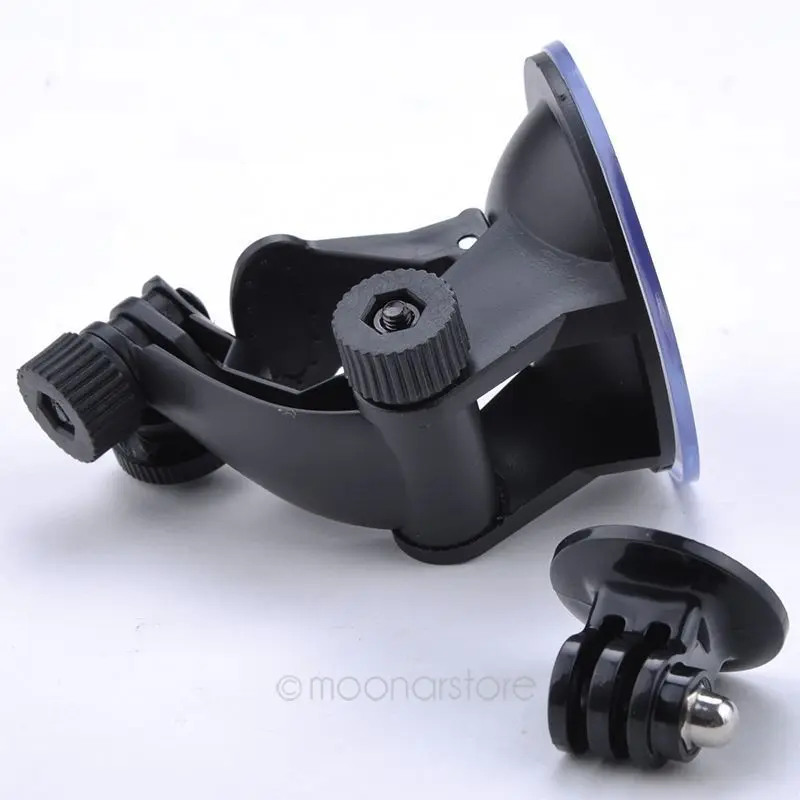 Новый автомобильный адаптер на присоске держатель для окна и стекла штатив GoPro Hero