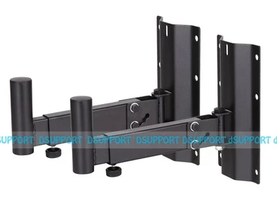 1 пара сверхмощный кронштейн для динамика гибкий Наклонный поворотный держатель