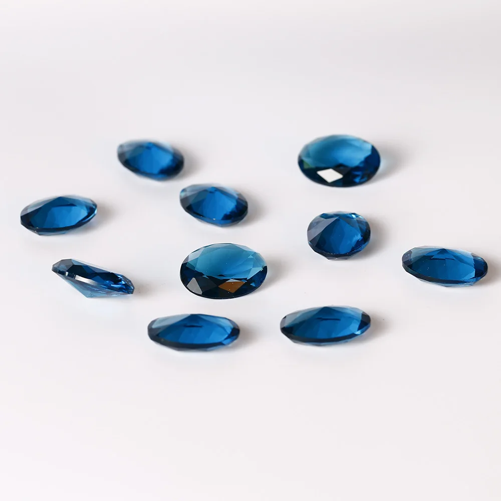 Новое поступление 8 5 9ct сиренево синий сапфир Высокое качество 13x18 мм овальные