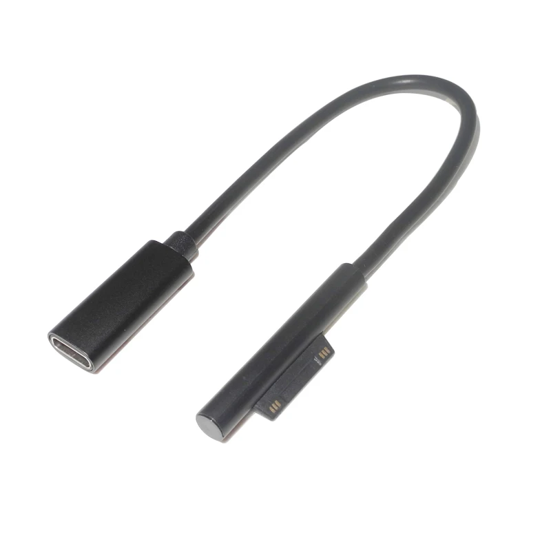 USB Type C PD адаптер питания конвертер штекер постоянного тока зарядный кабель шнур