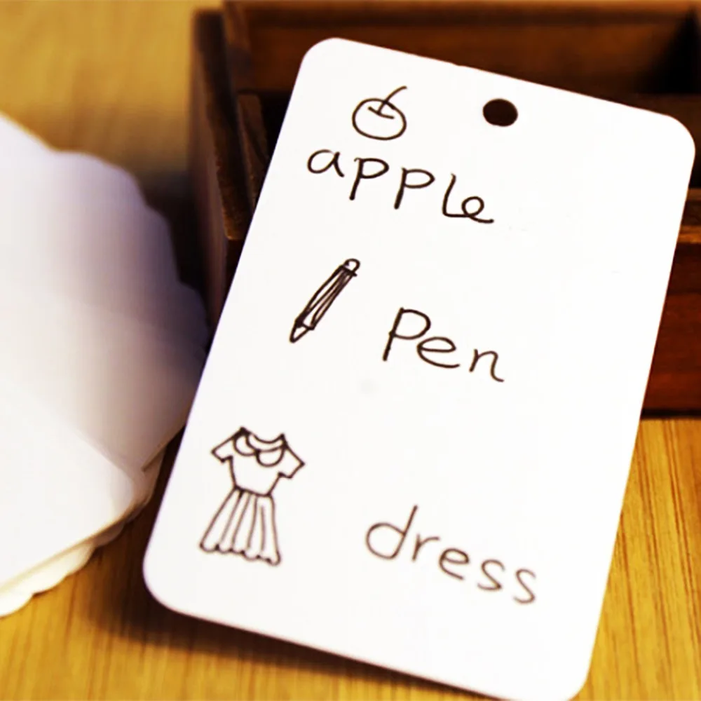 200 бумажное кольцо из крафт бумаги легкая флип карта фотоальбом блокноты для