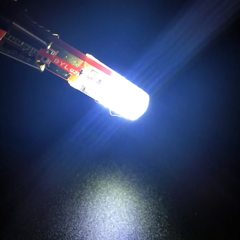 2 шт. светодиод T10 PCB силикагель 194 168 W5W 3014 24 SMD светодиодный боковой свет