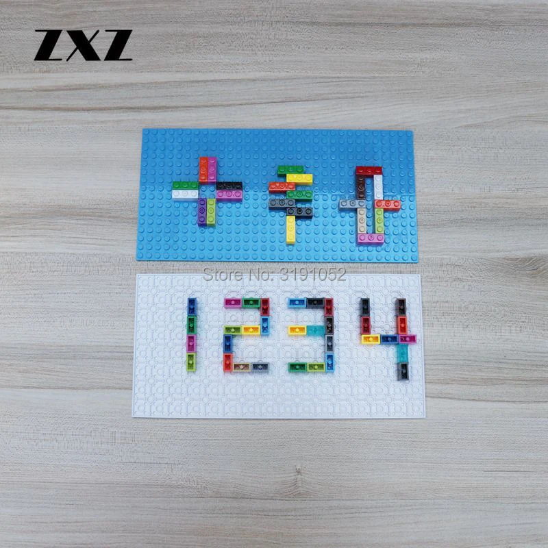 5 шт. Базовая пластина 16x32 точек, базовая пластина, конструктор «сделай сам», кирпичи, базовая пластина, двусторонняя 25,5x12,7 см, город, классические детские игрушки