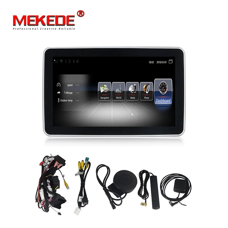 MEKEDE 9 &quotAndroid 7 1 32G ROM автомобильное радио GPS навигация для Benz A class W176 2013-2015 Радио
