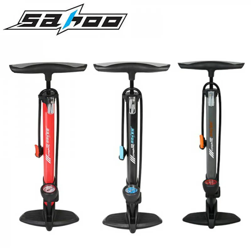 SAHOO 2018 Высокая Давление MTB велосипеда насос Велосипедные насосы Электрический