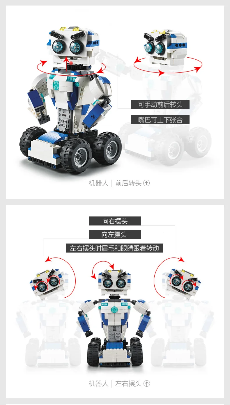 Technic Space Robot пульт дистанционного управления 2в1 Creator строительные блоки кирпичи DIY игрушки для детей совместимы