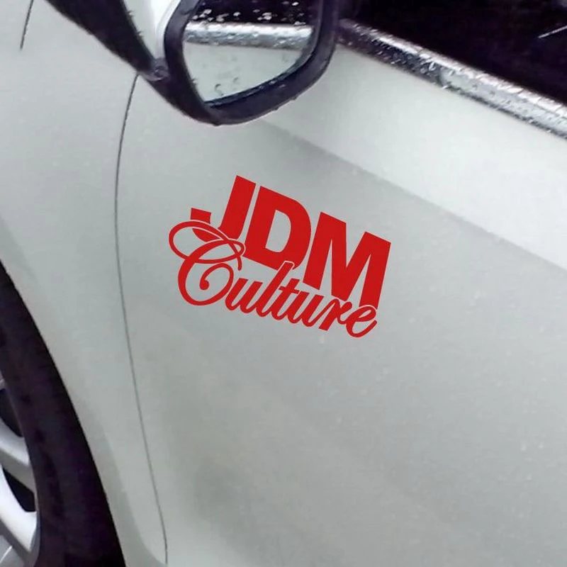 Автомобильная наклейка Jdm CULTURE высококачественные полоски водонепроницаемые