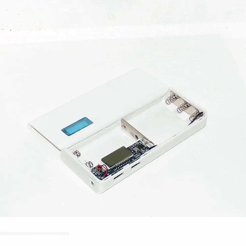 DIY mobile power can be installed five 18650 lithium battery cassette for welding free charging treasure / display |