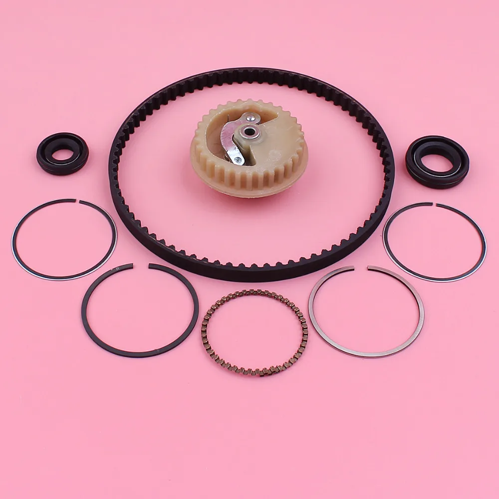 camshaft pulley gear timing belt 39mm piston rings oil seal set for honda gx35 gx 35 lawn mower small engine part free global shipping