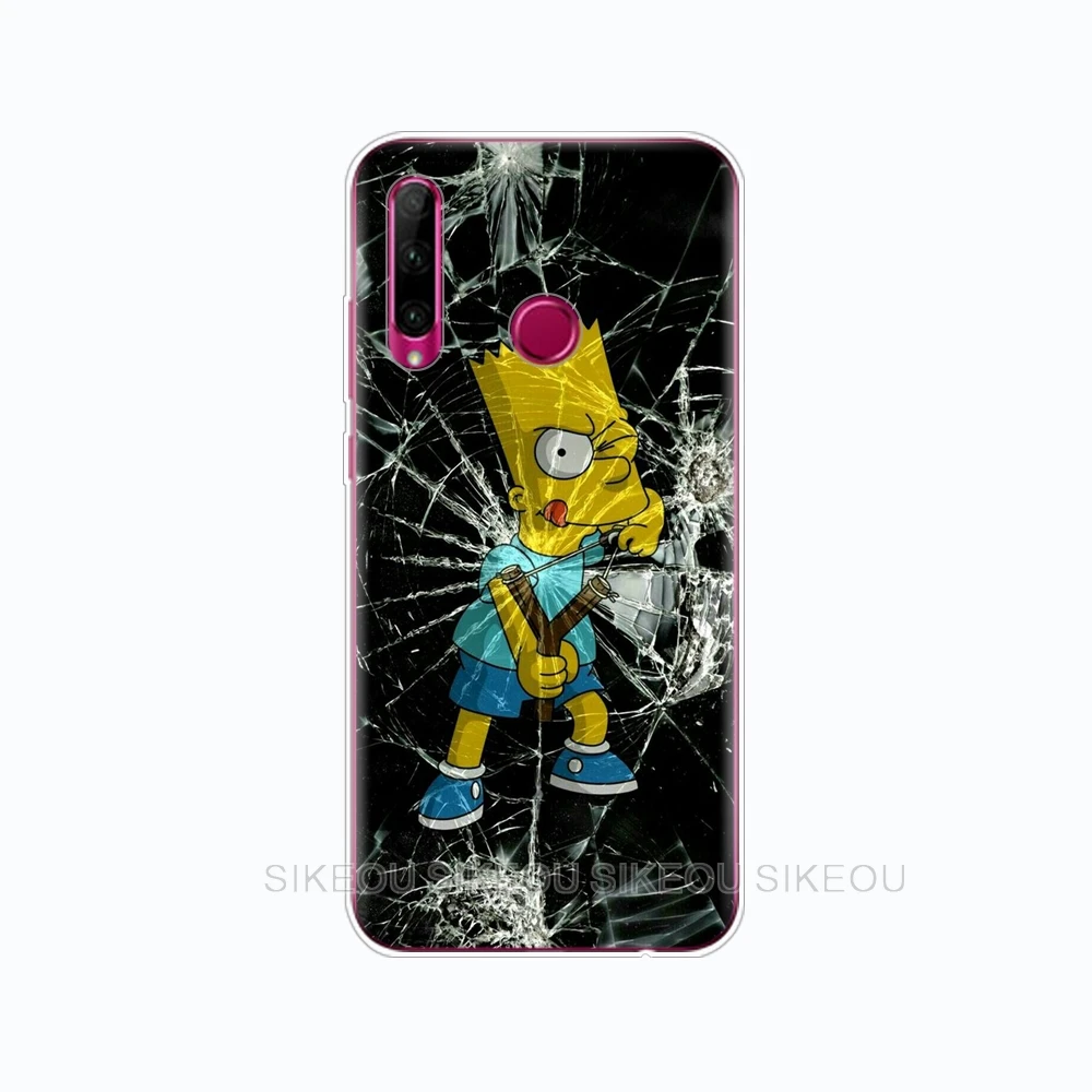 34211 Honor 10i чехол Honor 10i HRY-LX1T чехол Силиконовый ТПУ задняя крышка чехол для телефона для huawei Honor 10i Honor10i 10 I 6,21 дюймов - Цвет: 34211
