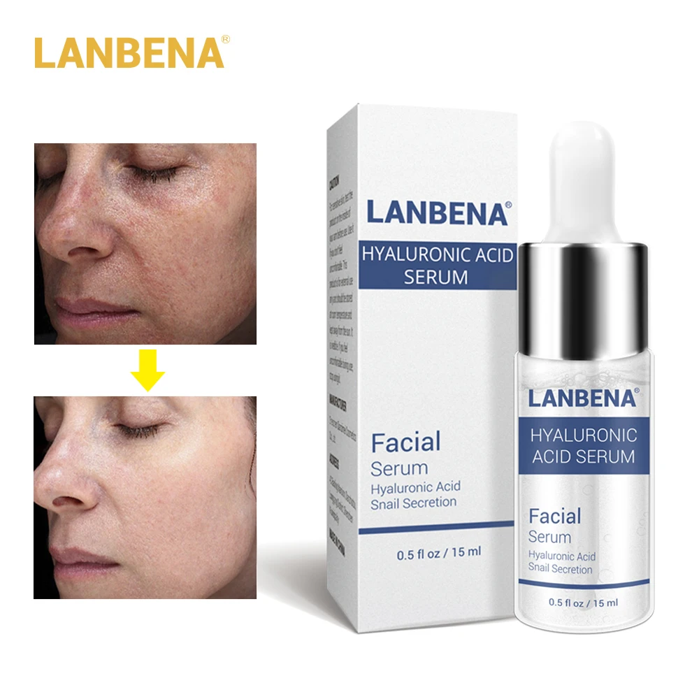 LANBENA антивозрастная Сыворотка для лица Гиалуроновая кислота Улитка эссенция