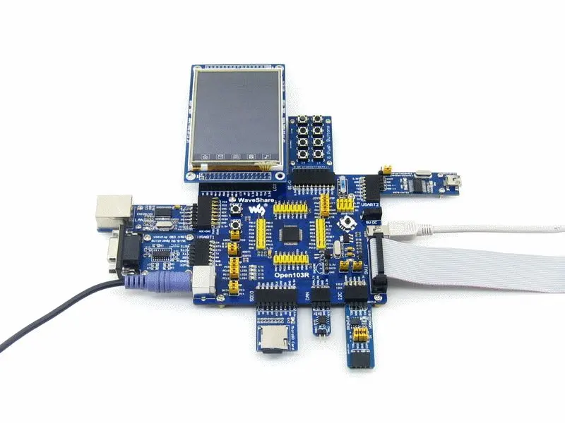 Open103R упаковка B = STM32 плата STM32F103RCT6 STM32F103 ARM Cortex-M3 для разработки + HY32D 3 2 &quotTFT 320x240 LCD 9