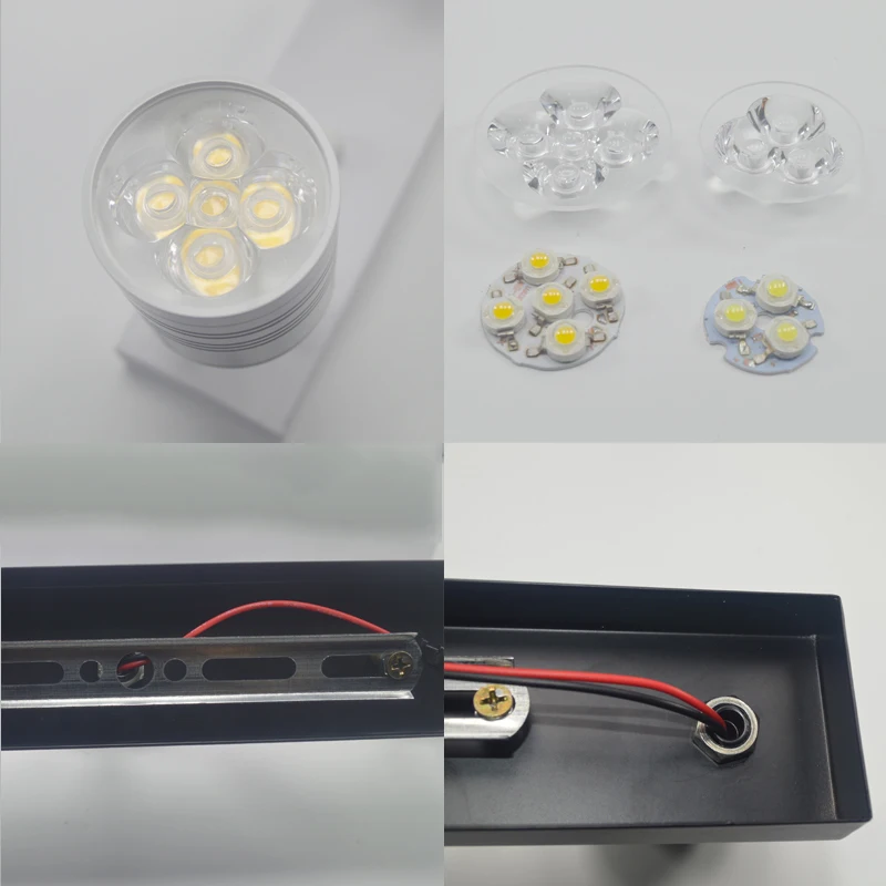 Led стены лампы зеркало спереди светильник прикроватный ванная комната черные