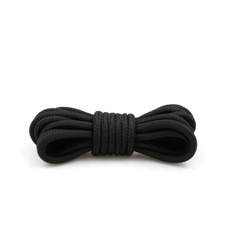 1 Pair Round Shoelaces Polyester Solid Classic Shoe Laces Martin Boot Shoelace Casual Sports Boots shoes Lace 21 Colors