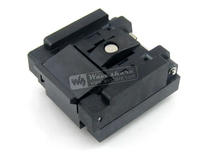 QFN48 MLP48 MLF48 QFN-48 (56) BT-0.5-01 Enplas QFN 7x7 мм 0 5 шаг IC тестовый разъем с заземлением |